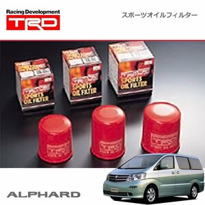 TRD スポーツオイルフィルター アルファード G / V ANH10W ANH15W 02/05～08/05