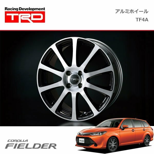 TRD アルミホイール TF4A 16インチ 1本 カローラフィールダー NZE161G NZE164G NRE161G ZRE162G NKE165G 15/03～