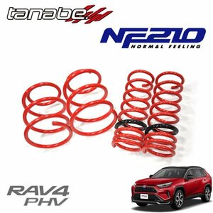 tanabe タナベ ダウンサス サステック NF210 1台分セット RAV4 PHV AXAP54 R2.6～ A25A-FXS 4WD 2500 PHV GZ