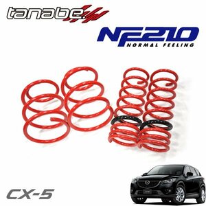 tanabe タナベ ダウンサス サステック NF210 1台分セット CX-5 KE2AW H24.2～H29.2 SH-VPTS 4WD 2200 DTB XD Lパッケージ (MC前)