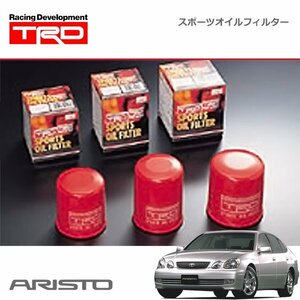 TRD スポーツオイルフィルター アリスト JZS147 JZS160 JZS161 91/10～04/12 エンジン 2JZ-##