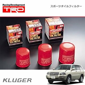 TRD スポーツオイルフィルター クルーガーハイブリッド MHU28W 05/03～07/05