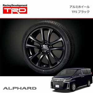 TRD アルミホイール TF5(ブラック) 19インチ 1本 アルファード AGH30W AGH35W GGH30W GGH35W AYH30W 19/12～21/04