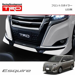 TRD フロントスポイラー(LED無) 未塗装 エスクァイア ZRR80G ZRR85G ZWR80G 20/04～