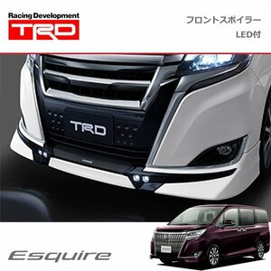 TRD フロントスポイラー(LED付) 未塗装 エスクァイア ZRR80G ZRR85G ZWR80G 18/06～19/01