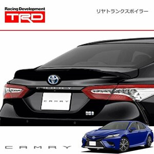 TRD リヤトランクスポイラー アティチュードブラックマイカ(218) カムリ AXVH70 AXVH75 18/08～21/01