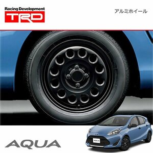 TRD アルミホイール 15インチ 1本 アクア NHP10 19/10～ 除くキー付きホイールナット付車