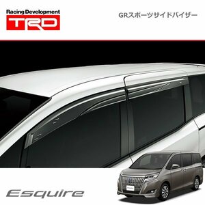 TRD スポーツサイドバイザー エスクァイア ZRR80G ZRR85G ZWR80G 20/04～ 除くピラーガーニッシュ陽炎付車