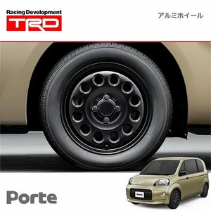 TRD アルミホイール 15インチ 1本 ポルテ NCP145 NSP141 19/10～ 除くキー付きホイールナット付車