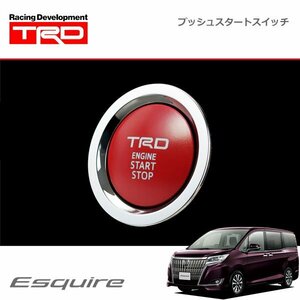 TRD プッシュスタートスイッチ ガソリン車（インジケーターランプ無） エスクァイア ZRR80G ZRR85G 17/07～18/06