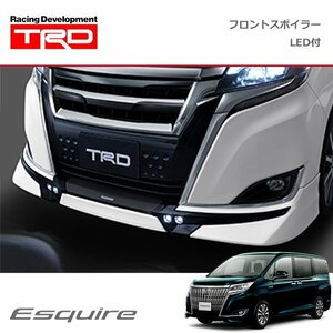 TRD フロントスポイラー(LED付) 未塗装 エスクァイア ZRR80G ZRR85G ZWR80G 19/01～20/04