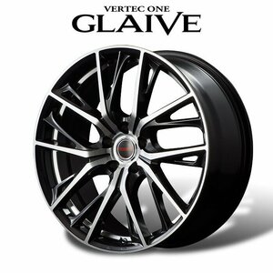 MID VERTECONE GLAIVE グレイブ (ダイヤモンドブラックポリッシュ/アンダーカットDC) アルミホイール4本セット 19×8.0J 5H PCD114.3 +42