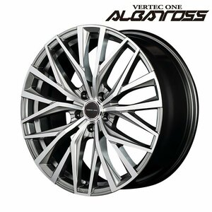 MID VERTECONE ALBATROSS アルバトロス (ハイパーシルバーポリッシュ) アルミホイール4本セット 18×7.0J 5H PCD114.3 +48