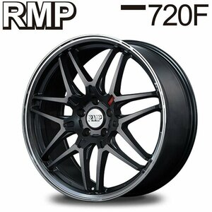 MID RMP 720F (セミグロスガンメタ/リムポリッシュ) アルミホイール4本セット 18×7.0J 5H PCD114.3 +55