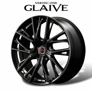 MID VERTECONE GLAIVE グレイブ (ダイヤモンドブラック/リムエッジ＆アンダーカットDC) ホイール4本セット 18×7.0J 5H PCD114.3 +55