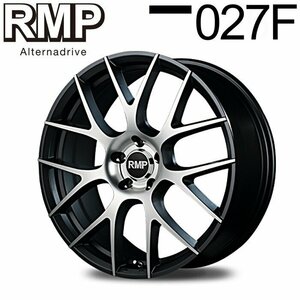 MID RMP 027F (セミグロスガンメタ/ポリッシュ) アルミホイール4本セット 18×8.0J 5H PCD112 +45