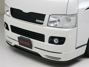 CRS ESSEX ナロー1～2型用 フロントリップスポイラーVer.II FRP製 未塗装 ハイエース 200系 2004年8月～2010年6月 1型 2型 標準ボディ