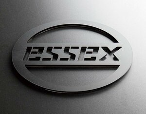 CRS ESSEX リア用アクリルエンブレム マットブラック ハイエース 200系 2004年8月～ ナロー(標準)ボディ