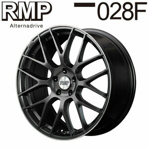 MID RMP 028F (セミグロスガンメタ) アルミホイール4本セット 18×7.0J 5H PCD100 +50