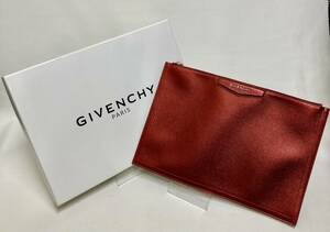 新品未使用◆GIVENCHY【ジバンシー】 ANTIGONA POUCH アンティゴナポーチ レザー フラットポーチ イタリー製