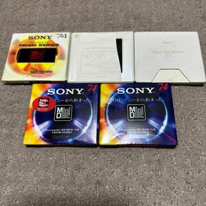 SONY MD MDW-74B/MDW-74H