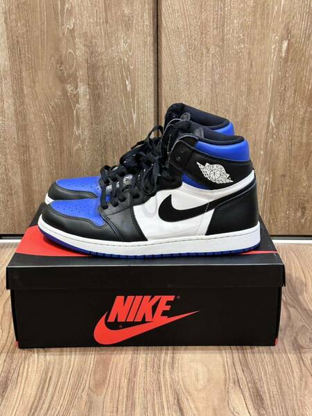 Nike Air Jordan 1 Retro High OG Royal Toe ナイキ エアジョーダン 1 レトロ ハイ OG ロイヤル トゥ　29.5cm