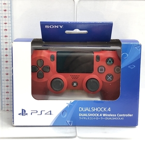 【純正品】ワイヤレスコントローラー (DUALSHOCK 4) マグマ・レッド (CUH-ZCT2J11) ソニー・インタラクティブエンタテインメント