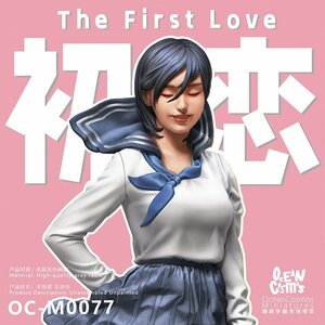 【送料無料】 1/35 jk 女子高生 初恋 青春 女の子 H47mm ミニチュア フィギュア プラモデル ガレージキット 未塗装 未組立