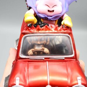 【送料無料】ドラゴンボール DRAGON BALL ブウ ミスター・サタン 車 ドライブ 漫画風 フィギュア 箱なしの画像7