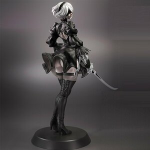 【送料無料】1/6 NieR Automata ニーアオートマタ 2B ヨルハ2号 後ろ姿ver. フィギュア プラモデル ガレージキット 未塗装 未組立