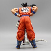 【送料無料】ドラゴンボール DRAGON BALL 孫悟空 フリーザ 睨み合い 漫画風 海外限定 フィギュア 箱なし_画像5