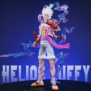 【送料無料】ONE PIECE ワンピース ルフィ ニカ ギア5 幻獣種 モデルニカver. 白 21cm フィギュア 箱無し