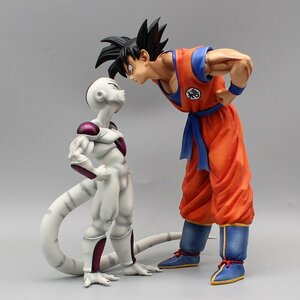 【送料無料】ドラゴンボール DRAGON BALL 孫悟空 フリーザ 睨み合い 漫画風 海外限定 フィギュア 箱なし