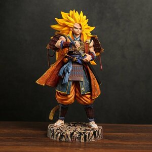 ドラゴンボール 悟空 ゴクウ スーパーサイヤ人 3 侍 刀 武士風 31cm フィギュア 箱無し