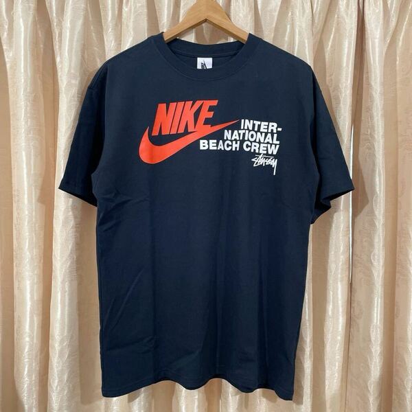 20AW ナイキ ×ステューシー NIKE × STUSSY REACH THE BEACH POSSE Tシャツ サイズS ブラック