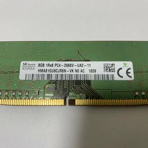 SK hynix DDR4-2666 8G 普通のデスクトップパソコン用メモリ（ノート、サーバー用ではありません）memtest86で確認済みの画像2