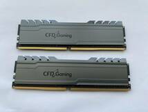 CFD Gaming DDR4-2666 8GBx2 2枚セット合計16GB 普通のデスクトップパソコン用メモリ（ノート、サーバ用ではありません）memtest86で確認済_画像1