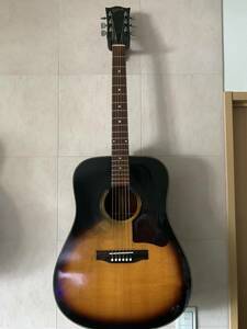 Gibson J-45/50 1976 год производства 