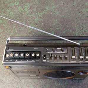 ジャンク品 SONY ソニー CF-1980 ラジカセ FM/AM  ラジオカセットレコーダー 電源コードの画像5