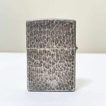 571ジッポー ZIPPO オイルライター STERLING シルバー 1995 ハンマートーン USA_画像2