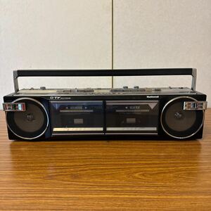 31 National ナショナル RX-F22 TV.FM.AM ラジオ ステレオカセットレコーダー ブラック