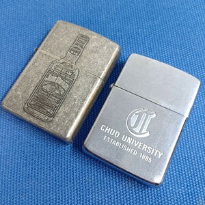 ◆ZIPPO ジッポー オイルライター まとめて 2点◆アンティーク ライター◆サイズ約 縦5.7cm 幅3.8cm