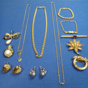* brand accessory together *AVON Avon 12 point * necklace * earrings * brooch * pendant * bracele * all AVON Avon 
