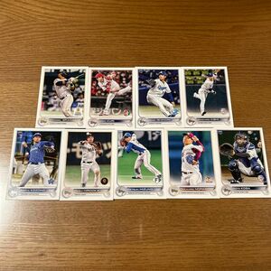 topps 野球カード　9枚まとめ売り