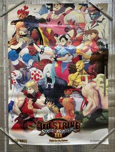 CAPCOM STRRET FIGHTERⅢ 3rd STRIKE poster 