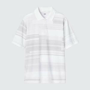 【新品未使用】NKドライEXポロシャツ（錦織 圭選手全米オープンデザイン)　白色　Lサイズ　ユニクロ　テニスウェア