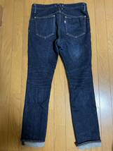 nonnative ノンネイティブ DWELLER 5P JEANS DROPPED FIT C/P 13oz DENIM STRETCH OW サイズ1_画像2