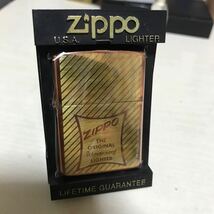 ZIPPO ジッポ ビンテージ 1986年製 銅色 イタリック 未使用_画像7