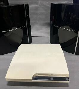 SONY PlayStation 3 body 3 pcs set sale CECH-2500A CECHL00.2 pcs Junk 