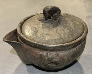  Bizen .. bin small teapot . tea utensils tea utensils era thing tea utensils 
